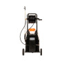 Pompa de stropit cu acumulator, roti si furtun 30 m Evotools, 40 l