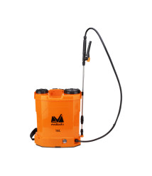 Pompa de stropit cu acumulator si spatiu depozitare PP Evotools, 16 l