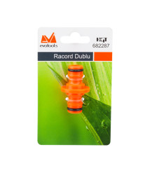 Racord furtun dublu Evotools, 2 cai Racord furtun dublu Evotools, 2 cai