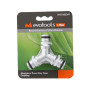 Racord furtun triplu din aluminiu Evotools +Plus, 3 cai