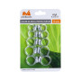 Set coliere metal pentru furtun Evotools, 10 bucati