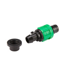 Start conector cu garnitura banda picurare Evotools, 17 mm, set 10 bucati