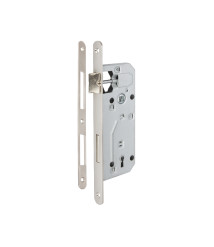 Broasca pentru usa cu cheie EvoTools, interax 90 mm, 168 x 66 mm, zincata alb