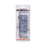 Broasca pentru usa cu cheie EvoTools, interax 90 mm, 168 x 66 mm, zincata alb