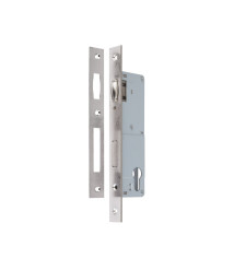 Broasca pentru usa PVC cu rola si cilindru EvoTools, 173 mm, butuc 35 mm, contraplaca 16 x 240