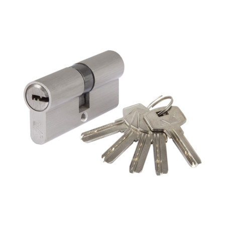 Cilindru pentru usa din alama EvoTools, 40+40 mm, alama