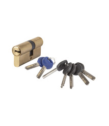 Cilindru din alama EvoTools cu 7 chei, 80 mm, 35+45 mm, descentrat