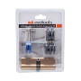 Cilindru din alama EvoTools cu 7 chei, 80 mm, 40+40 mm, centrat
