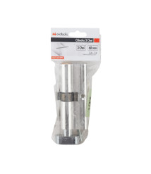 Cilindru pentru usa EvoTools, 68 mm, 34+34 mm, argintiu, 3 chei