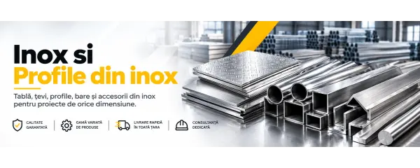 Tabla Inox si profile Inox la cel mai bun pret