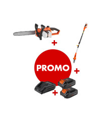 Kit Ferastraie Electrice cu 2 Acumulatori 4Ah si Incarcator