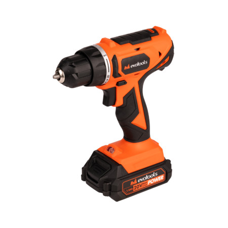 Masina de Gaurit si Insurubat 35Nm cu 2 Acumulatori si Incarcator MAX 20V POWER Evotools