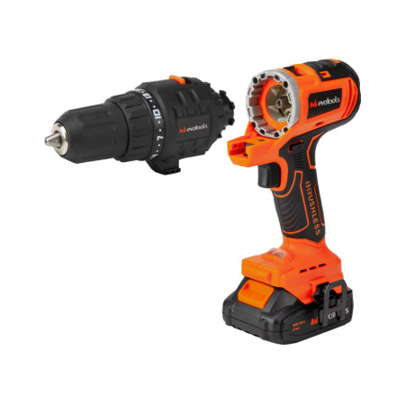Masina de Insurubat MT20 Multifunctionala Brushless 3 Capete 2 Acumulatori si Incarcator MAX 20V ONE EvoTools