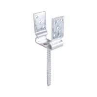 Papuc reazem U cu picior SG imbinare lemn 121 x 60 x 125 x 4 mm, EvoTools