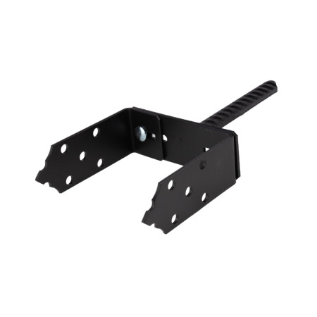 Papuc reazem U reglabil cu picior negru decorativ 120-200 mm, EvoTools