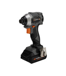 Pistol de Impact Brushless Prindere Hexagonala 1/4 cu 2 Acumulatori si Incarcator MAX 20V POWER EvoTools +Plus