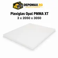 Plexiglas opal PMMA XT 3 x 2050 x 3050 mm