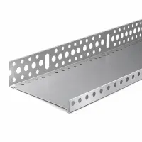Profil soclu aluminiu 200 mm, grosime 0.6 mm, lungime 2.5 metri