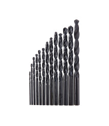 Set 13 burghie metal HSS 4241 1.5-6.5 mm, 118 grade, EvoTools