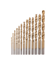 Set 13 burghie metal HSS titanate 1.5-6.5 mm, 118 grade, EvoTools