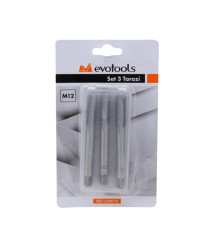 Set 3 tarozi universali M14 x 2.0 mm, HSS, DIN 352, EvoTools
