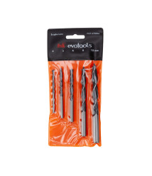 Set 5 burghie lemn 4-10 mm, EvoTools