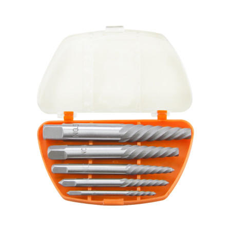 Set 5 extractoare suruburi M3-M18, otel aliat, EvoTools