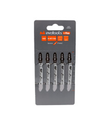 Set 5 panze ferastrau pendular metal H-MT118B, 76 mm, 12 TPI, EvoTools Plus