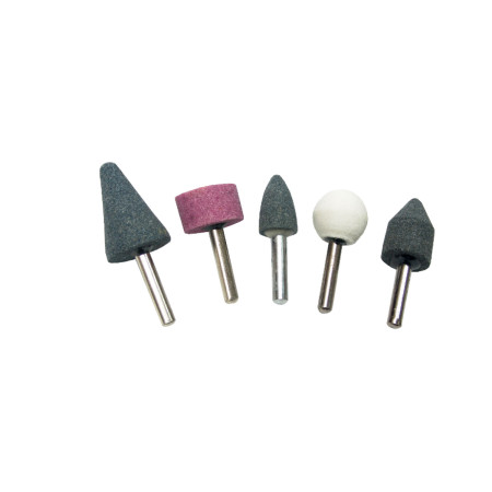 Set 5 pietre abrazive Biax EvoTools, coada 1/4 inch