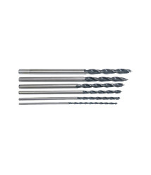 Set 6 burghie lemn coada lunga 6-14 mm, EvoTools