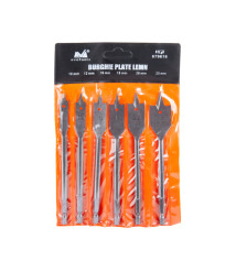 Set 6 burghie plate lemn 10-25 mm, EvoTools