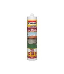 Silicon Neutru Gri Soudal 280 Ml / BAX 15 Buc