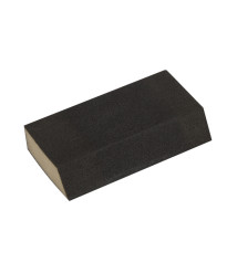 Smirghel pe burete trapezoidal 100 x 40-70 x 25 mm, P100