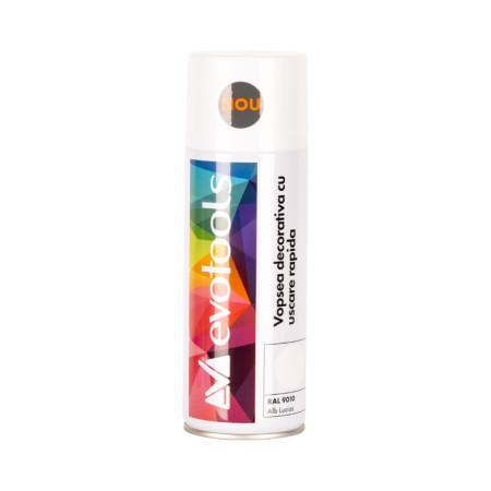 Spray vopsea decorativa EvoTools 400 ml, RAL 3002 Rosu