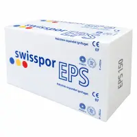 Polistiren expandat EPS 150 Swisspor 80 mm, 1000 x 500 mm