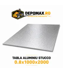 Tabla aluminiu Stucco 0.8mm, 1000x2000mm