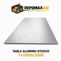 Tabla aluminiu Stucco 1mm, 1000x2000mm