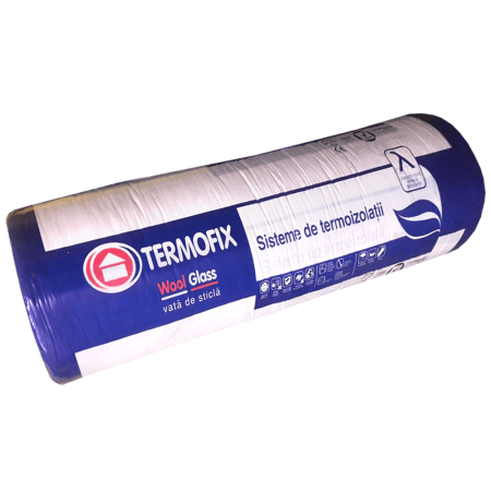 Vata minerala de sticla Termofix 100/50 mm, 2 x 50 x 1200 x 7000 mm