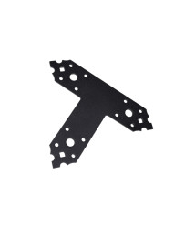 Teu imbinare lemn negru decorativ 170 x 140 x 40 x 2.5 mm, EvoTools