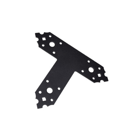 Teu imbinare lemn negru decorativ 170 x 140 x 40 x 2.5 mm, EvoTools