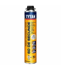 Adeziv spuma Tytan 60 de Secunde pentru pistol, 750 ml