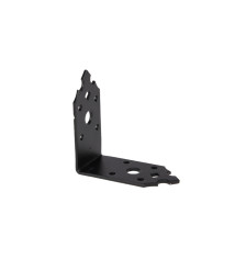 Vinclu imbinare lemn negru decorativ 80 x 80 x 40 x 2.5 mm, EvoTools