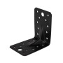 Vinclu negru SG imbinare lemn 70 x 70 x 56 mm, grosime 2 mm, otel carbon, EvoTools