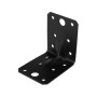 Vinclu negru SG imbinare lemn 70 x 70 x 56 mm, grosime 2 mm, otel carbon, EvoTools