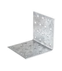 Vinclu placa perforata imbinare lemn 60 x 60 x 80 x 2 mm, EvoTools