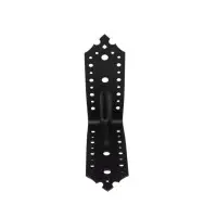 Vinclu SG imbinare lemn negru decorativ 115 x 115 x 65 x 2.5 mm, EvoTools